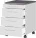 Rollcontainer >M-416< (BxHxT: 42x61x49 cm) in grau | anthrazit