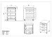 Rollcontainer >M-416< (BxHxT: 42x61x49 cm) in grau | anthrazit