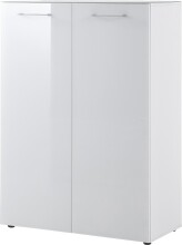 Kommode >M-406< (BxHxT: 88x120x40 cm) in weiss -...