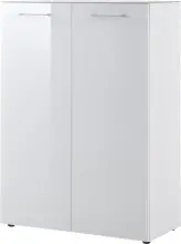 Kommode >M-406< (BxHxT: 88x120x40 cm) in weiss -...