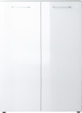 Kommode >M-406< (BxHxT: 88x120x40 cm) in weiss - 88x120x40cm (BxHxT)