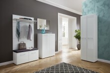 Kommode >M-406< (BxHxT: 88x120x40 cm) in weiss - 88x120x40cm (BxHxT)