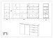 Sideboard >M-403< (BxHxT: 186x107x40 cm) in weiss - 186x107x40cm (BxHxT)