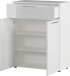 Kommode >M-403< (BxHxT: 84x107x40 cm) in weiss - 84x107x40cm (BxHxT)