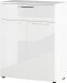 Kommode >M-403< (BxHxT: 84x107x40 cm) in weiss - 84x107x40cm (BxHxT)