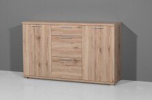 Sideboard >M-395< (BxHxT: 144x88x40 cm) in braun -...
