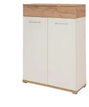 Kommode >M-407< (BxHxT: 89x118x37 cm) in weiss |...