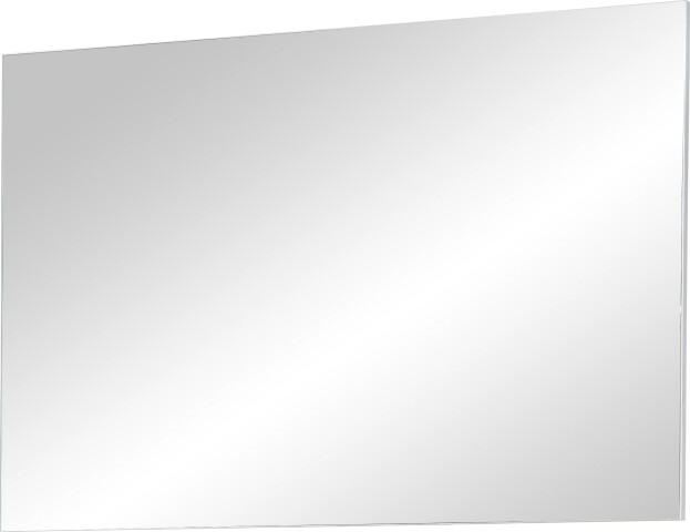 Garderobenspiegel >M-407< (BxHxT: 87x60x3 cm) in weiss - 87x60x3cm (BxHxT)