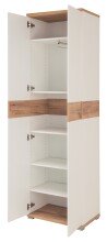 Garderobenschrank >M-407< (BxHxT: 59x199x40 cm) in...