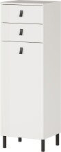 Kommode >M-417< (BxHxT: 39x119x35 cm) in weiss -...