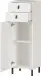 Kommode >M-417< (BxHxT: 39x119x35 cm) in weiss - 39x119x35cm (BxHxT)