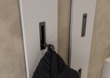 Garderobenpaneel >M-405< (BxHxT: 15x170x3 cm) in beige - 15x170x3cm (BxHxT)