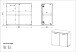 Kommode >M-400< (BxHxT: 97x82x40 cm) in anthrazit - 97x82x40cm (BxHxT)