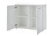 Kommode >M-400< (BxHxT: 97x82x40 cm) in weiß - 97x82x40cm (BxHxT)
