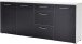 Sideboard >M-400< (BxHxT: 194x82x40 cm) in anthrazit - 194x82x40cm (BxHxT)