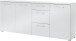 Sideboard >M-400< (BxHxT: 194x82x40 cm) in weiß - 194x82x40cm (BxHxT)