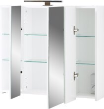 Spiegelschrank >M-391< (BxHxT: 76x71x23 cm) in...