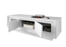 TV-Board >Sky< (BxHxT: 156x45x50 cm) in Weiss Lack matt - 156x45x50 (BxHxT)