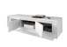 TV-Board >Sky< (BxHxT: 156x45x50 cm) in Weiss Lack matt - 156x45x50 (BxHxT)