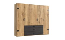 Kleiderschrank >Detroit< (BxHxT: 250x216x58 cm) in...
