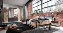 Kleiderschrank >Detroit< (BxHxT: 250x216x58 cm) in Plankeneiche