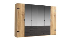 Kleiderschrank >Detroit< (BxHxT: 300x216x58 cm) in...