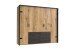 Passepartout >Detroit< (BxHxT: 254x220x3 cm) in Graphit - 254x220x3cm (BxHxT)
