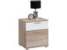 Nachtkommode >Sam III< in Eiche - 45x53x38cm (BxHxT)