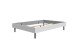 Bettgestell >Easy Beds< (BxHxT: 149x38x210 cm) in weiß - 149x38x210cm (BxHxT)