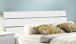 Kopfteil >Easy Beds< (BxHxT: 128x50x5 cm) in weiß - 128x50x5cm (BxHxT)