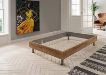 Bettgestell >Easy Beds< (BxHxT: 129x38x210 cm) in Plankeneiche