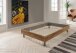 Bettgestell >Easy Beds< (BxHxT: 129x38x210 cm) in Plankeneiche
