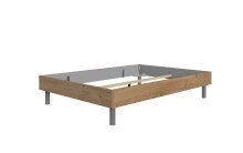 Bettgestell >Easy Beds< (BxHxT: 149x38x210 cm) in Plankeneiche