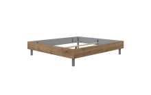 Bettgestell >Easy Beds< (BxHxT: 189x38x210 cm) in Plankeneiche