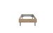 Bettgestell >Easy Beds< (BxHxT: 109x38x210 cm) in Plankeneiche