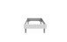 Bettgestell >Easy Beds< (BxHxT: 109x46x210 cm) in weiß - 109x46x210cm (BxHxT)