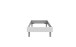 Bettgestell >Easy Beds< (BxHxT: 99x46x210 cm) in weiß - 99x46x210cm (BxHxT)