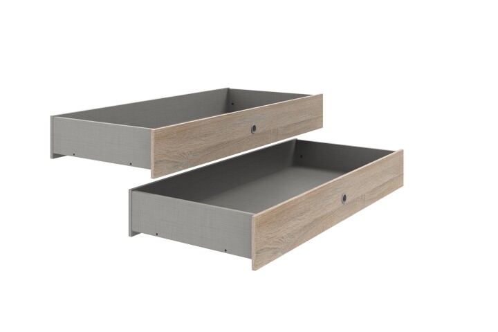 Bettschubkasten >Easy Beds< (BxHxT: 137x19x116 cm) in Eiche-Sägerau