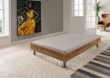 Bettgestell >Easy Beds< (BxHxT: 129x46x210 cm) in Plankeneiche