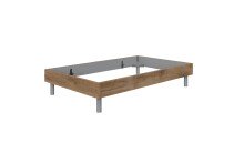 Bettgestell >Easy Beds< (BxHxT: 129x46x210 cm) in Plankeneiche