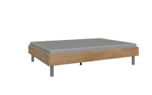 Bettgestell >Easy Beds< (BxHxT: 149x46x210 cm) in Plankeneiche