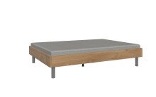 Bettgestell >Easy Beds< (BxHxT: 149x46x210 cm) in Plankeneiche