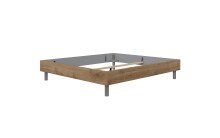 Bettgestell >Easy Beds< (BxHxT: 169x46x210 cm) in Plankeneiche