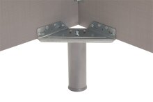 Bettgestell >Easy Beds< (BxHxT: 129x38x210 cm) in Beton - 129x38x210cm (BxHxT)