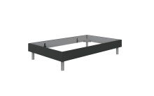Bettgestell >Easy Beds< (BxHxT: 129x38x210 cm) in graphit - 129x38x210cm (BxHxT)