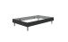 Bettgestell >Easy Beds< (BxHxT: 129x38x210 cm) in graphit - 129x38x210cm (BxHxT)