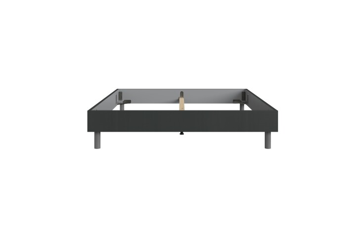 Bettgestell >Easy Beds< (BxHxT: 189x38x210 cm) in graphit - 189x38x210cm (BxHxT)
