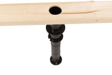 Bettgestell >Easy Beds< (BxHxT: 189x38x210 cm) in graphit - 189x38x210cm (BxHxT)