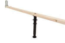 Bettgestell >Easy Beds< (BxHxT: 189x38x210 cm) in graphit - 189x38x210cm (BxHxT)