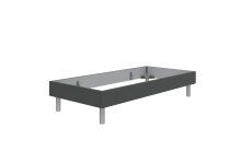 Bettgestell >Easy Beds< (BxHxT: 109x38x210 cm) in graphit - 109x38x210cm (BxHxT)
